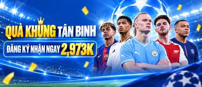 Quà khủng tân binh - đăng ký nhận thưởng KGAME